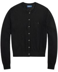 Polo Ralph Lauren - Button-Up Wool Cardigan - Lyst