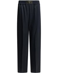 Celine - Elastic Waist Casual Pants - Lyst