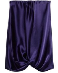 7 For All Mankind - Strapless Mini Dress - Lyst