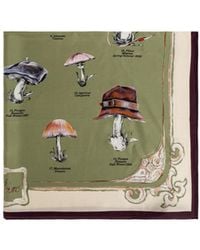 Moschino - Patterned Silk Scarf - Lyst