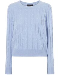 Nili Lotan - Silvie Cable-Knit Cashmere Sweater - Lyst