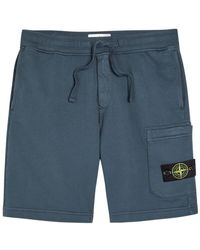 Stone Island - Solid-Color Shorts - Lyst