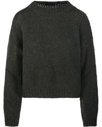 Roberto Collina - Textured Round-Neck Sweater - Lyst