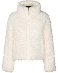 Mackage - Fuzzy Stand Collar Zip Jacket - Lyst