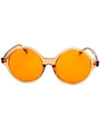 Celine - Logo Logo Sunglasses - Lyst