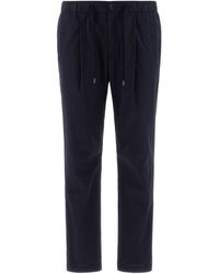 Herno - Light Cotton Stretch Trousers - Lyst