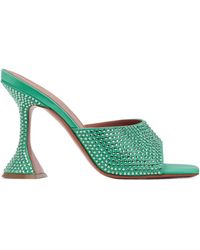 AMINA MUADDI - Lupita Crystal High-Heeled Sandals - Lyst