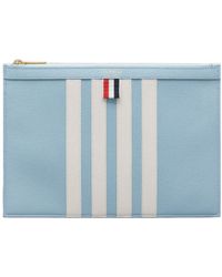 Thom Browne - 4-Bar Detailed Clutch Bag - Lyst