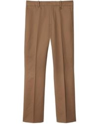 Burberry - Tapered-Leg Tailored Trousers - Lyst