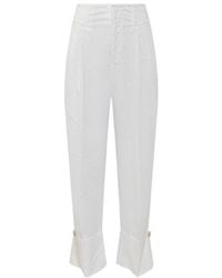 DARKPARK - Cuffed Wide Leg Pants - Lyst