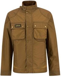 Barbour - Merton Logo-Patch Jacket - Lyst