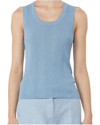 Weekend by Maxmara - Cose Ribbed-Knit Tank Top - Lyst