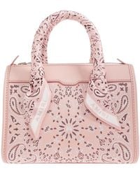 Amiri - Bandana Micro Triangle Handbag - Lyst