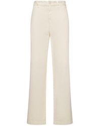 Nili Lotan - High-Waisted Casual Trousers - Lyst