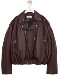 Loewe - Balloon Biker Jacket - Lyst