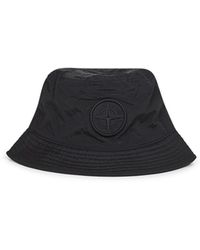 Stone Island - Logo Embroidered Hat - Lyst