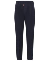 DSquared² - Cropped Tapered Pants - Lyst
