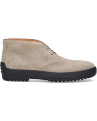 Tod's - Lace-Up Boots - Lyst