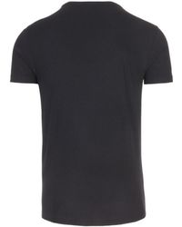 BOSS - V-Collar T-Shirt - Lyst