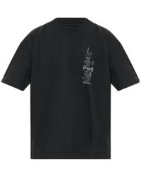 AllSaints - Vertical Graphic Short Sleeve T-Shirt - Lyst