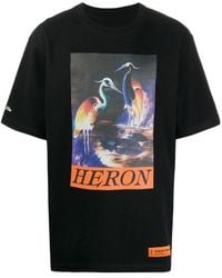 Heron Preston - Graphic Print Cotton T-Shirt - Lyst
