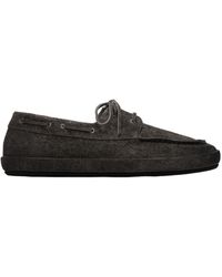 Marsèll - Scatopelle Suede Boat Shoes - Lyst
