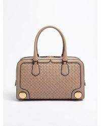 Bottega Veneta - Double Handle Shoulder Bag - Lyst