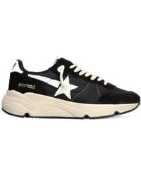Golden Goose - "Running" Sole Nylon Upper Suede Toe And Spur Leather Sta - Lyst