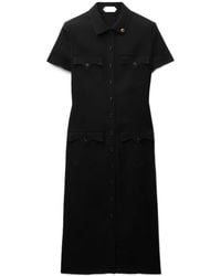 Versace - Buttoned Pocket Dress - Lyst