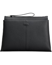 Tod's - Medium Document Holder Clutch Bag - Lyst