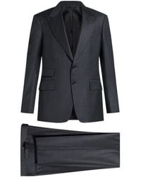 Tom Ford - Long-Sleeved Suit Jacket And Trousers Set - Lyst