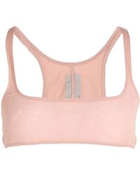 Rick Owens - Solid Color Sleeveless Cropped Top - Lyst