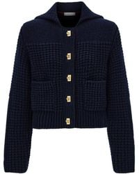 Ferragamo - Cardigan With Gancini Buttons - Lyst