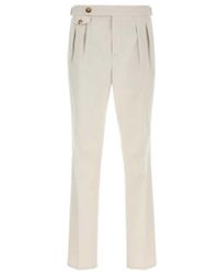 Brunello Cucinelli - Pleated Straight-Leg Pants - Lyst