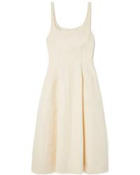 Chloé - Chloé Sleeveless Midi Dress - Lyst