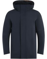 Rrd - Color Detachable Hooded Coat - Lyst