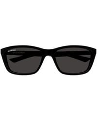Balenciaga - Eyewear Rectangle-Frame Sunglasses - Lyst