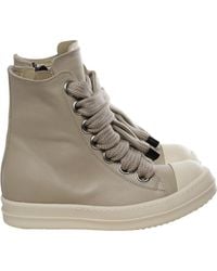 Rick Owens - Lace-Up High-Top Casual Shoes - Lyst