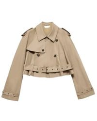 JW Anderson - Jw Anderson Cropped Trench Coat - Lyst