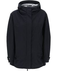 Herno - Straight Hem Hooded Jacket - Lyst