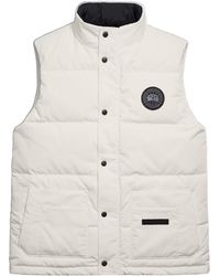 Canada Goose - Button.Fastening Quilted Gilet - Lyst