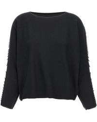 Issey Miyake - Campagne Long-Sleeved Jumper - Lyst