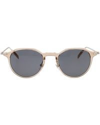 Montblanc - Eyewear Round Frame Sunglasses - Lyst