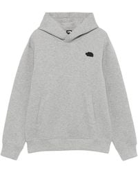 The North Face - Rubberised-Logo Hoodie - Lyst