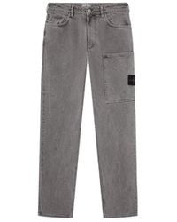 Stone Island - Regular Straight-Fit Chino Trousers With Pockets - Lyst