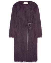 Dries Van Noten - Rivla Tied Long-Sleeved Coat - Lyst