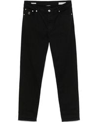 Brunello Cucinelli - Logo Patch Straight-Leg Jeans - Lyst