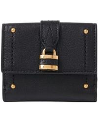 Chloé - Chloé Mini Paddington Tri-Fold Wallet - Lyst