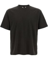 AURALEE - Brushed Jersey T-Shirt - Lyst