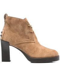 Tod's - Heeled Boots - Lyst